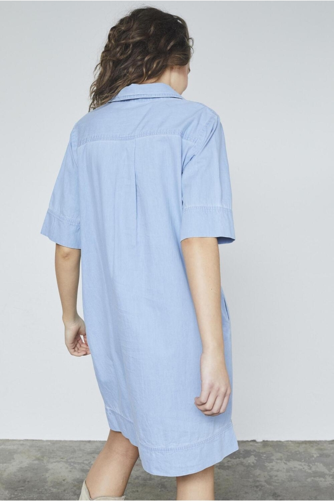 INUSA TUNIC 18486 L BLUE WASH